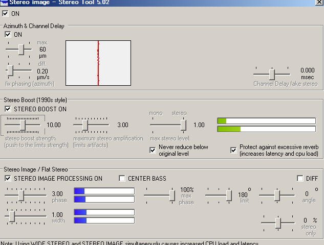 Stereo Tool 自堕落 音楽手記